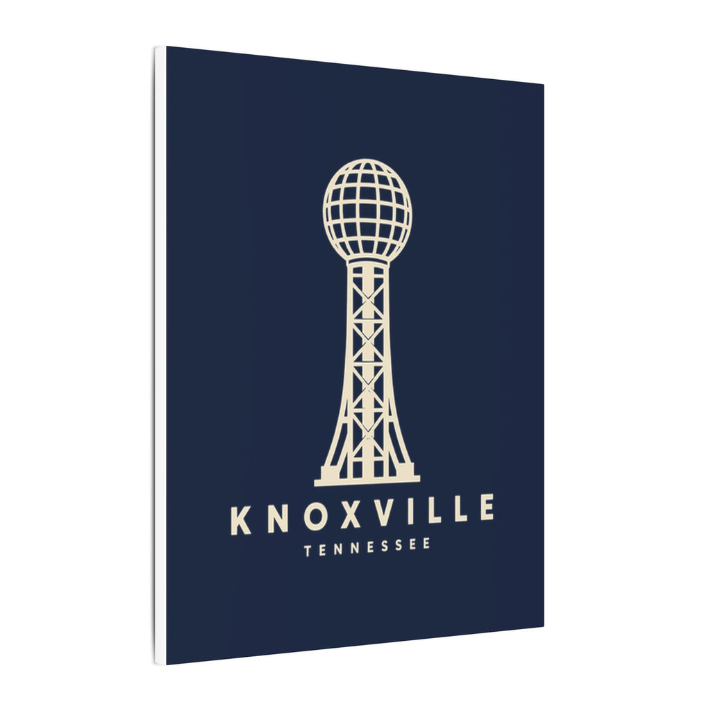 Knoxville Sunsphere Canvas Print (Navy)