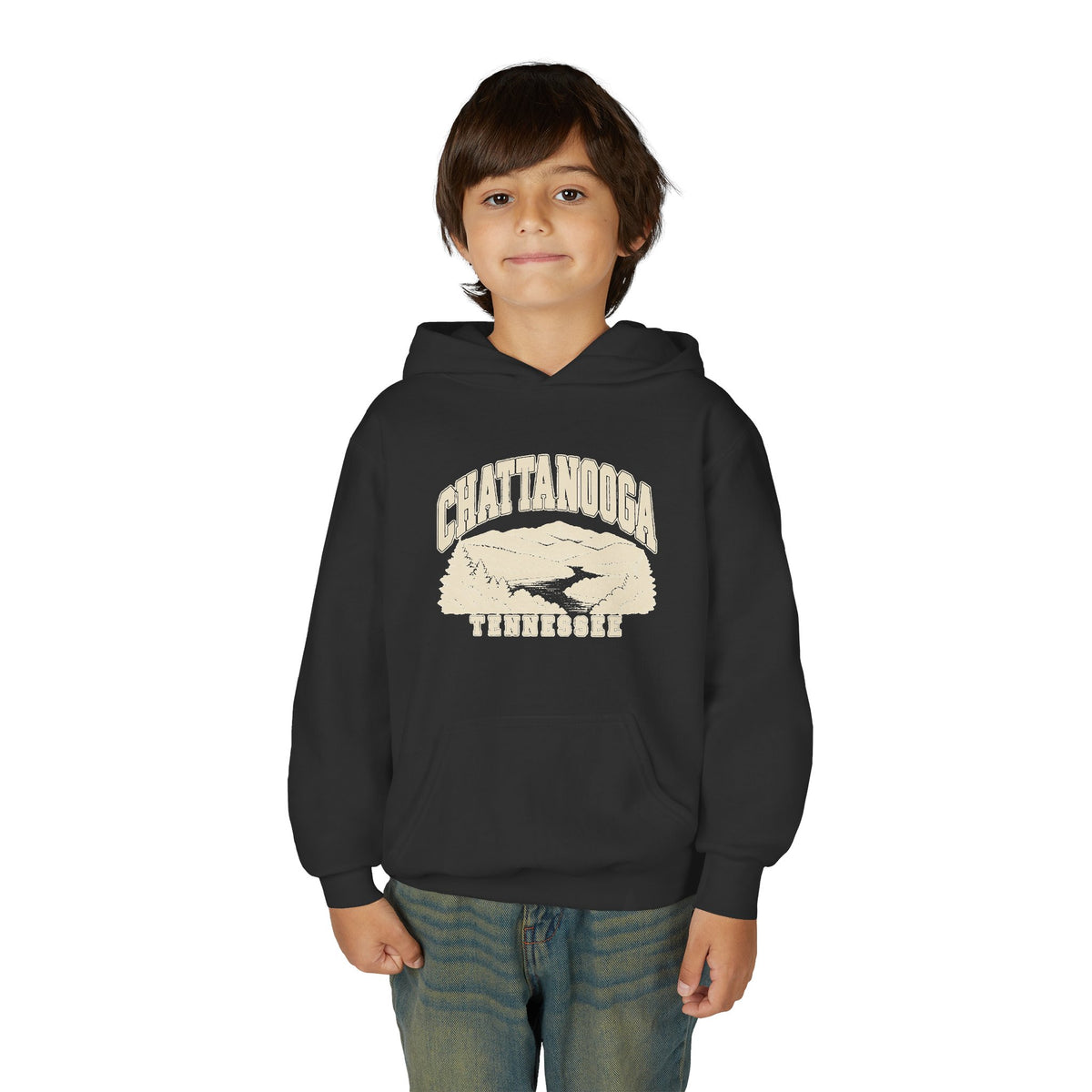 Chattanooga Vintage Varsity Kids Hoodie