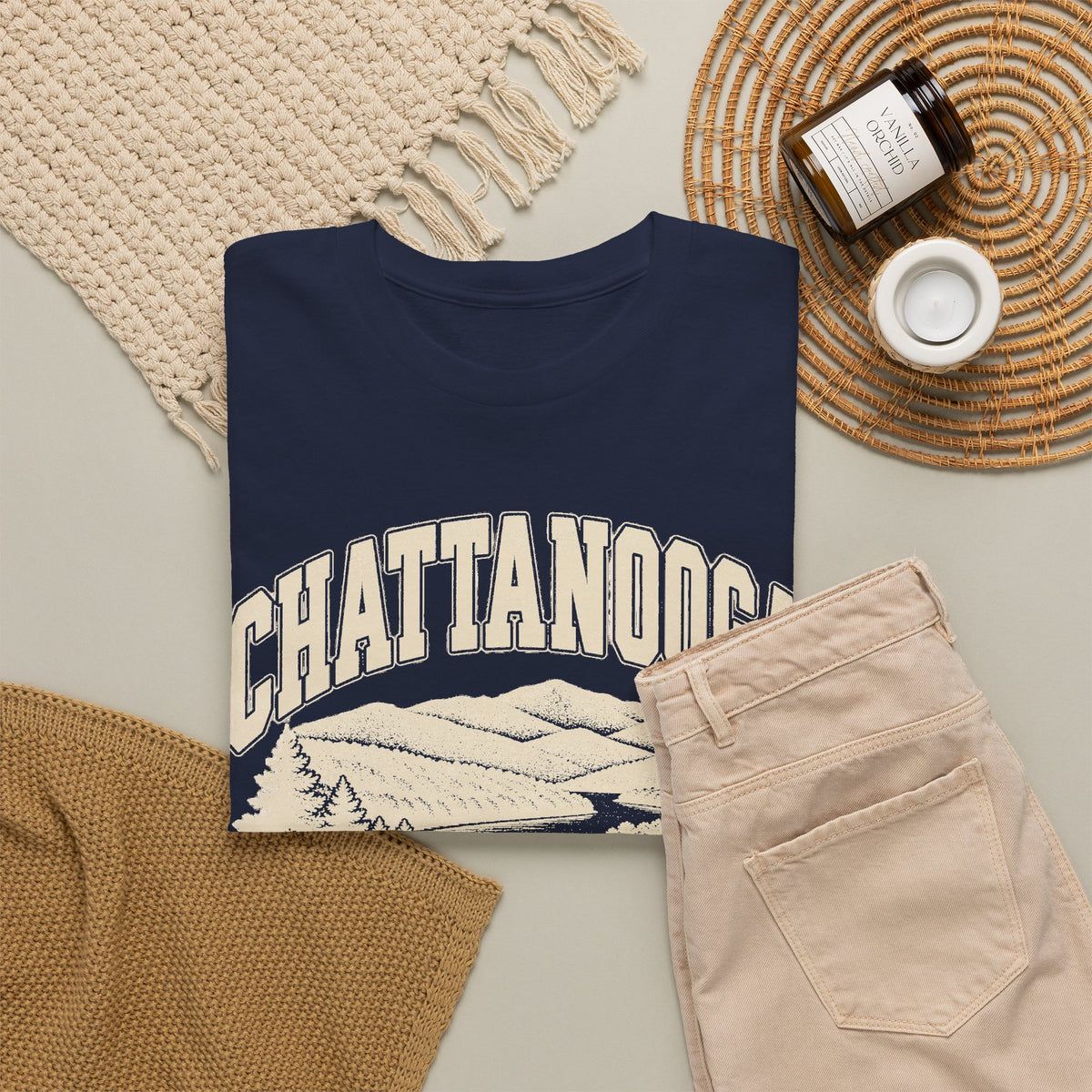 Chattanooga Vintage Varsity T-Shirt