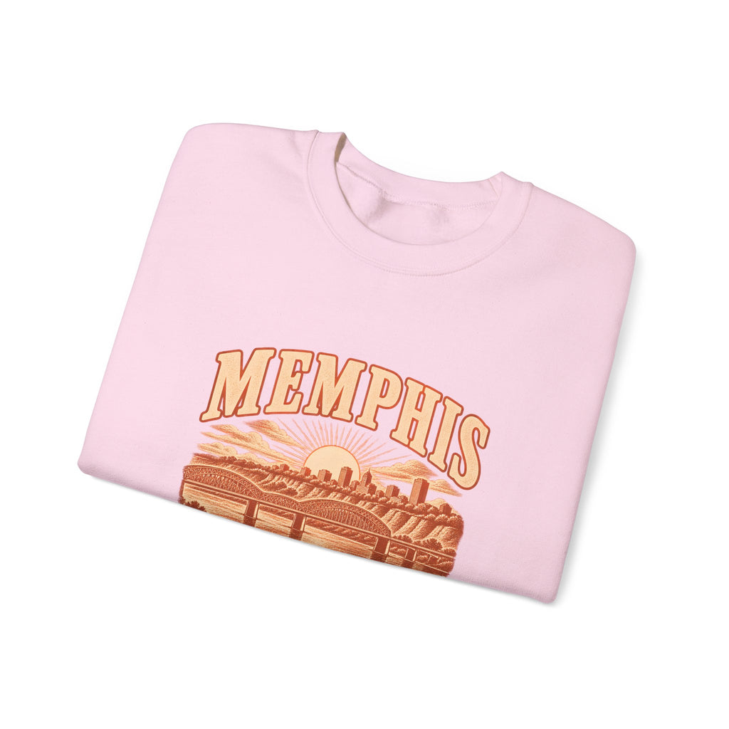 Memphis Engraved Valley Crewneck Sweatshirt