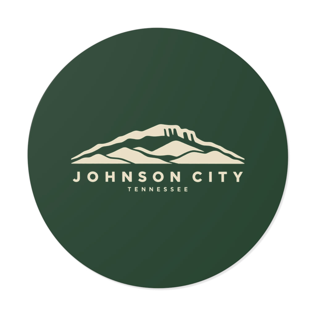 Johnson City Buffalo Mountain Sticker (Forest Green)
