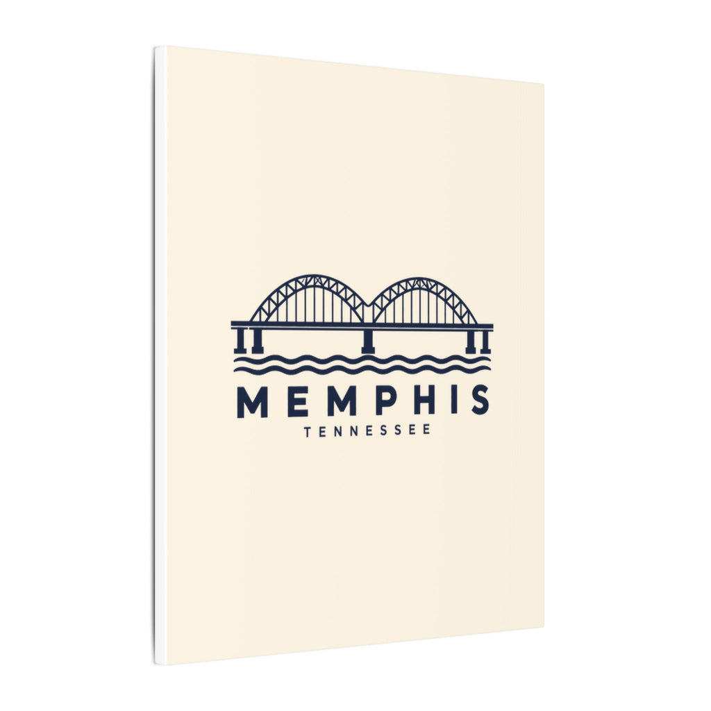 Memphis Hernando de Soto Bridge Canvas Print