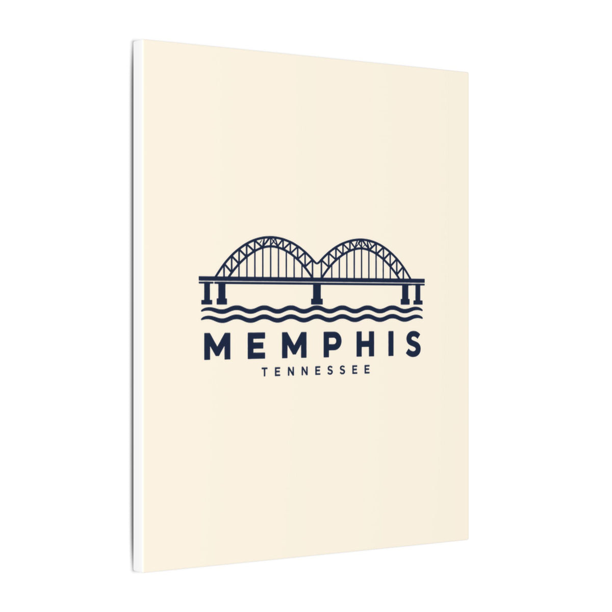 Memphis Hernando de Soto Bridge Canvas Print