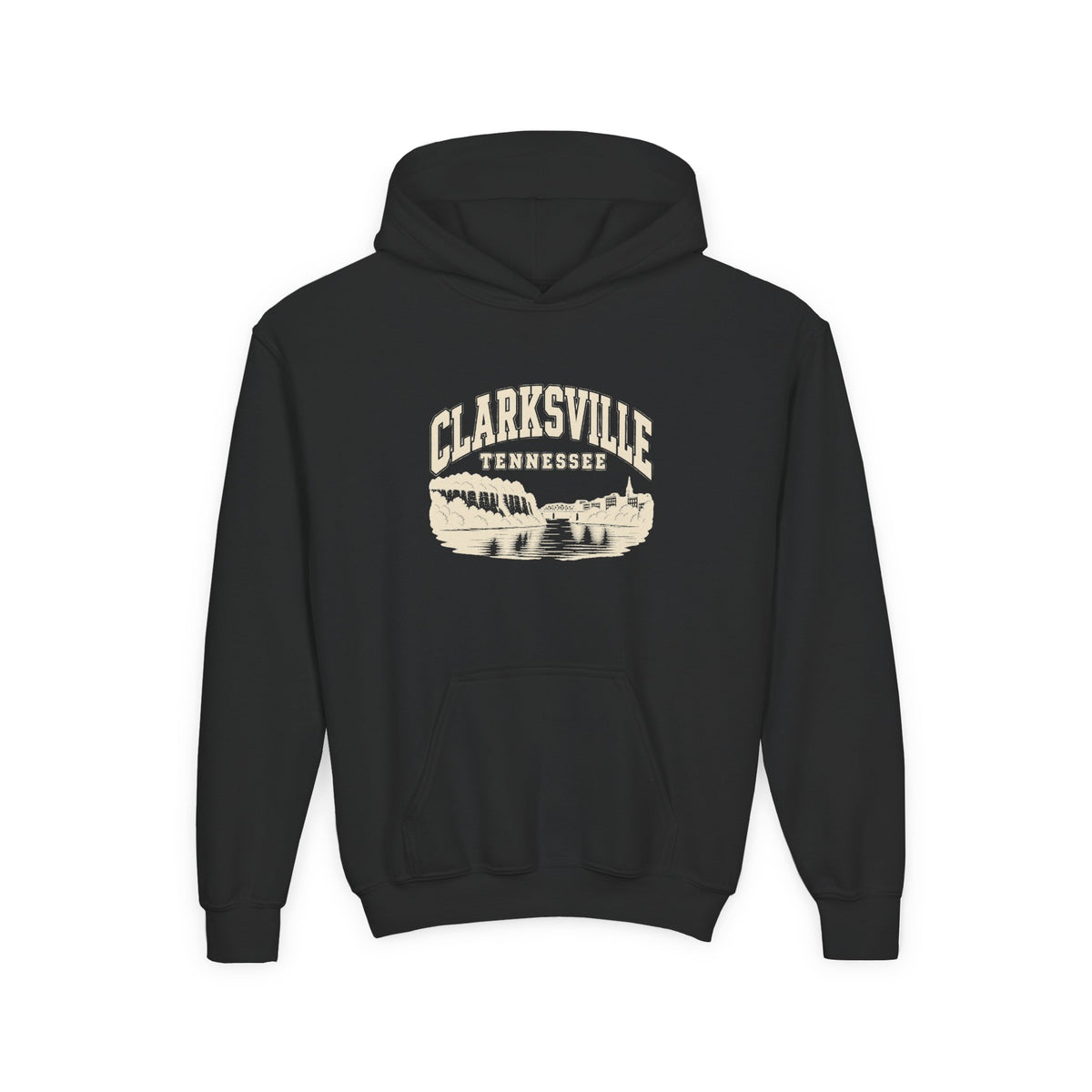 Clarksville Vintage Varsity Kids Hoodie