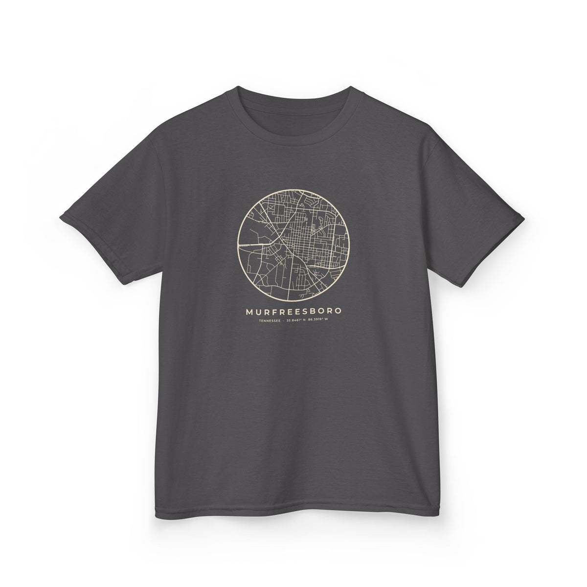 Murfreesboro Street Map Kids T-Shirt