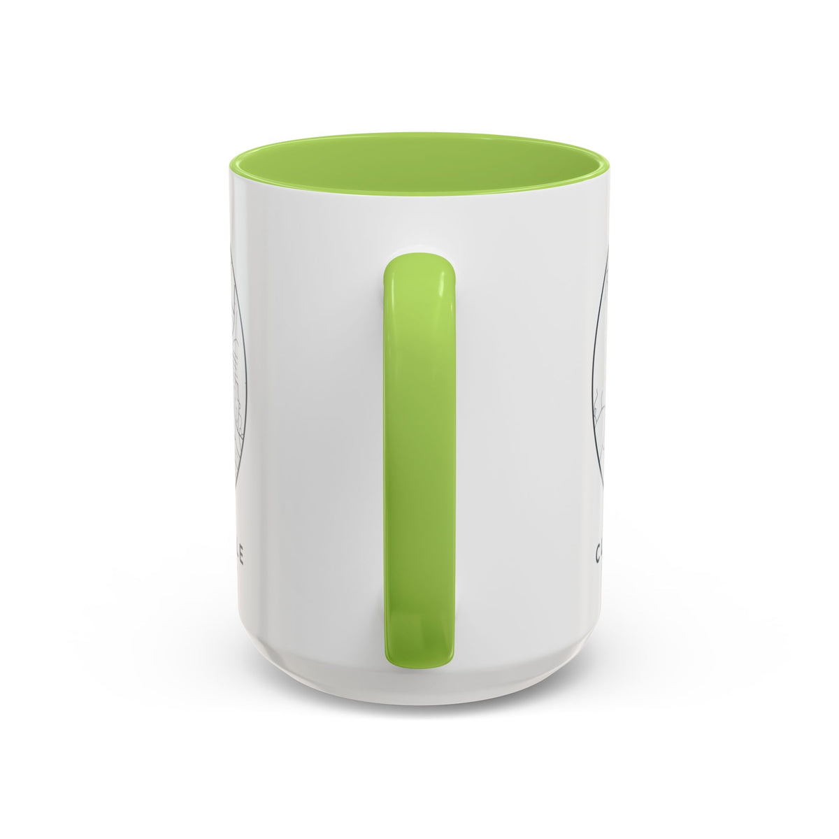 Clarksville Street Map Accent Mug