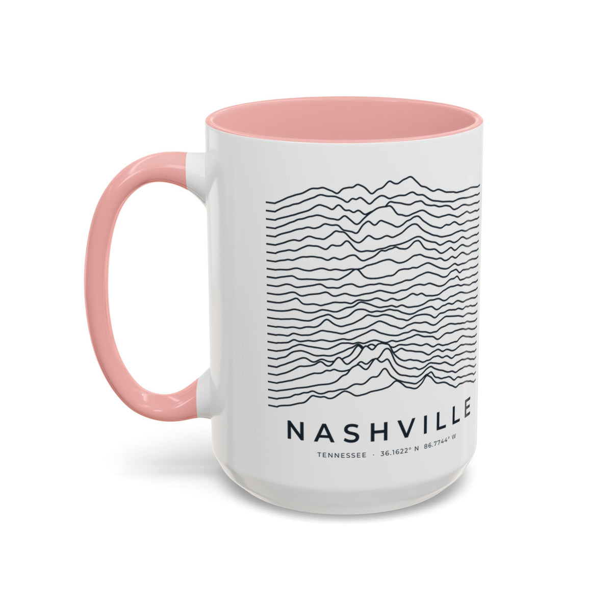 Nashville Ridgeline Accent Mug