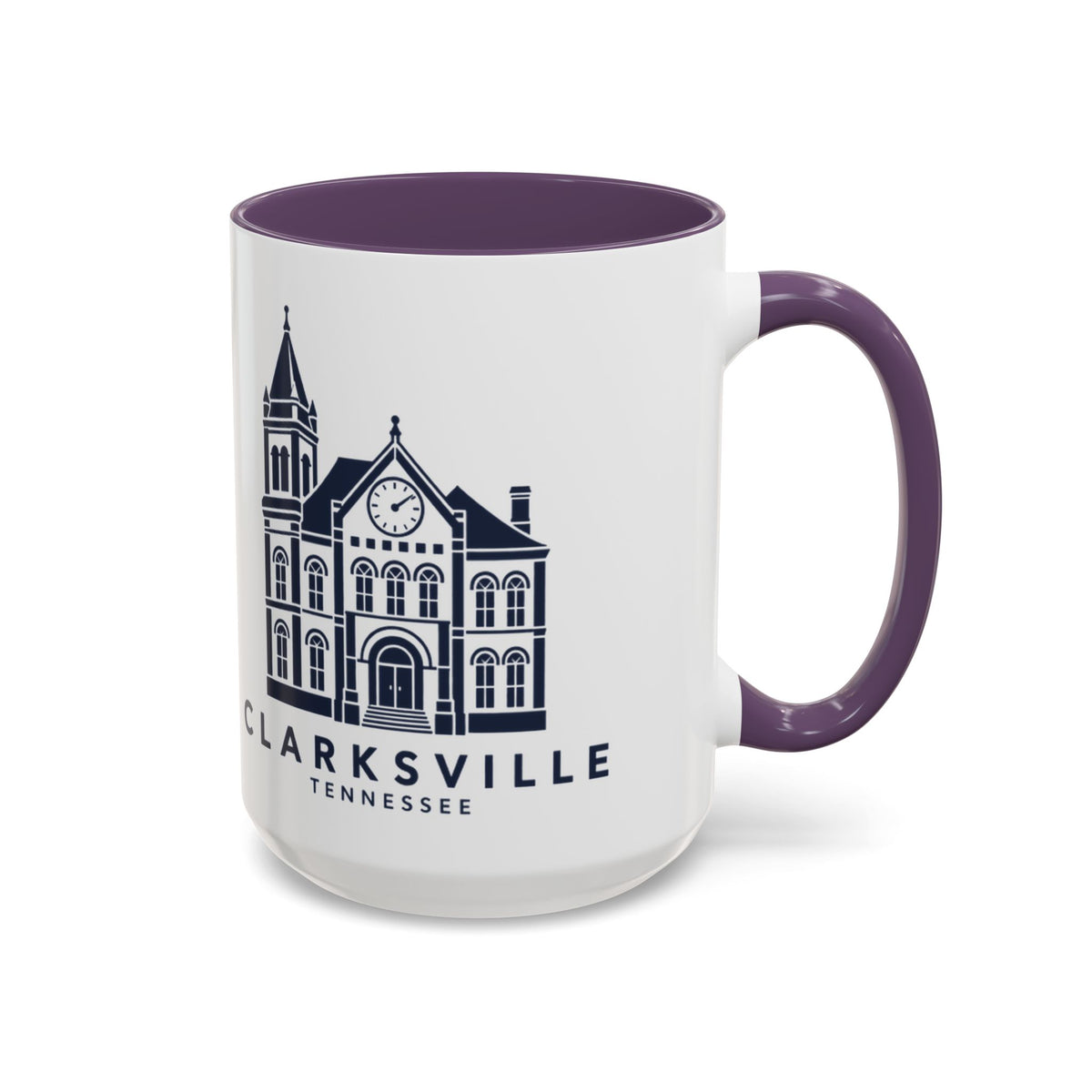 Clarksville Customs House Accent Mug