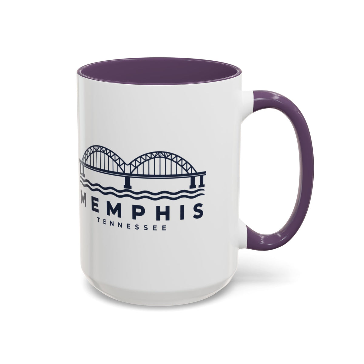 Memphis Hernando de Soto Bridge Accent Mug