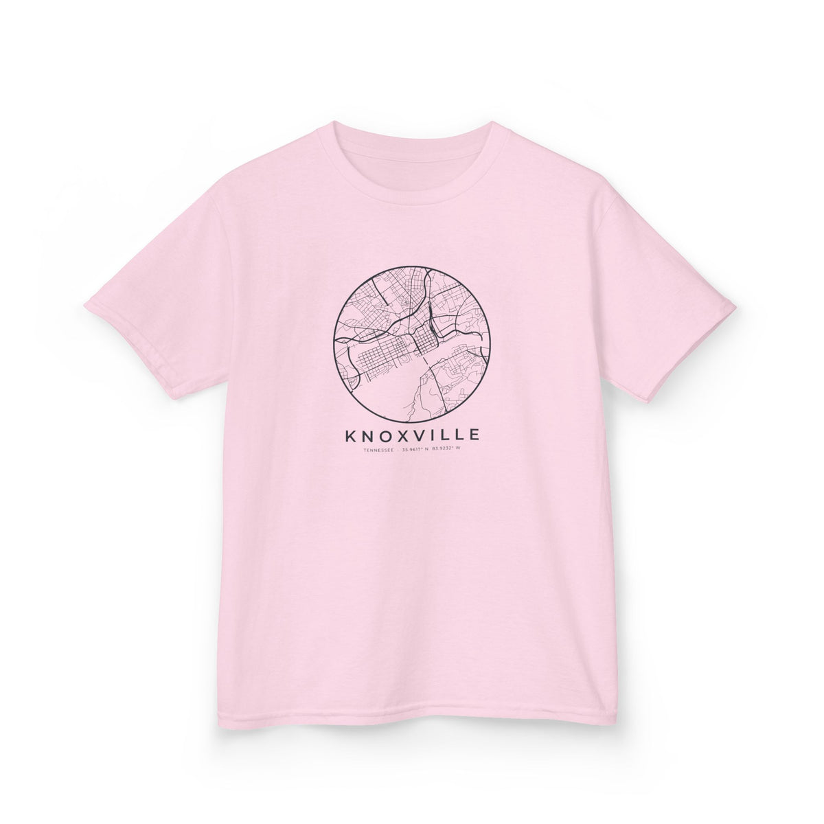Knoxville Street Map Kids T-Shirt
