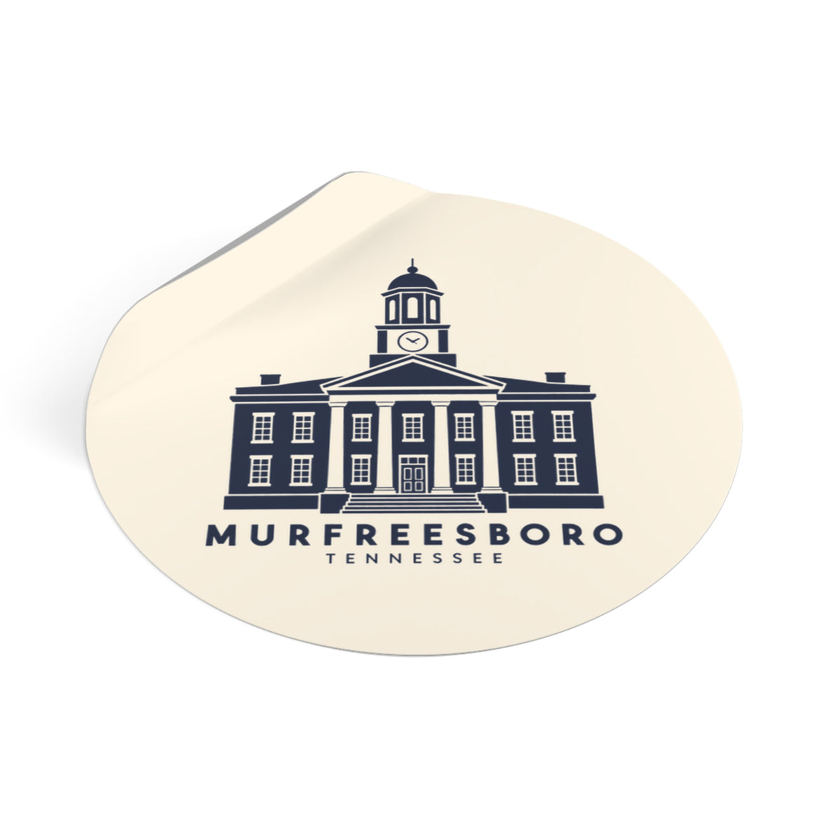 Murfreesboro Rutherford County Courthouse Sticker