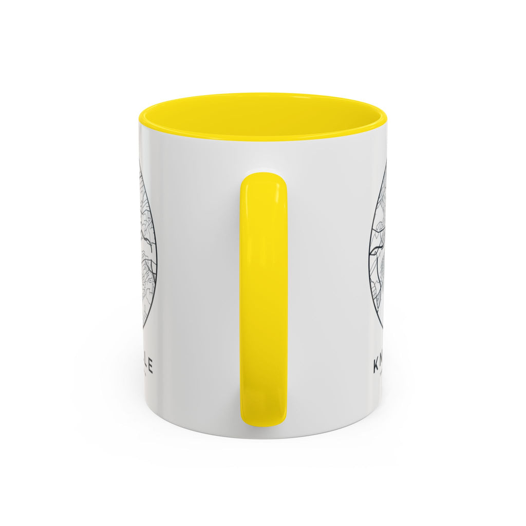 Knoxville Street Map Accent Mug