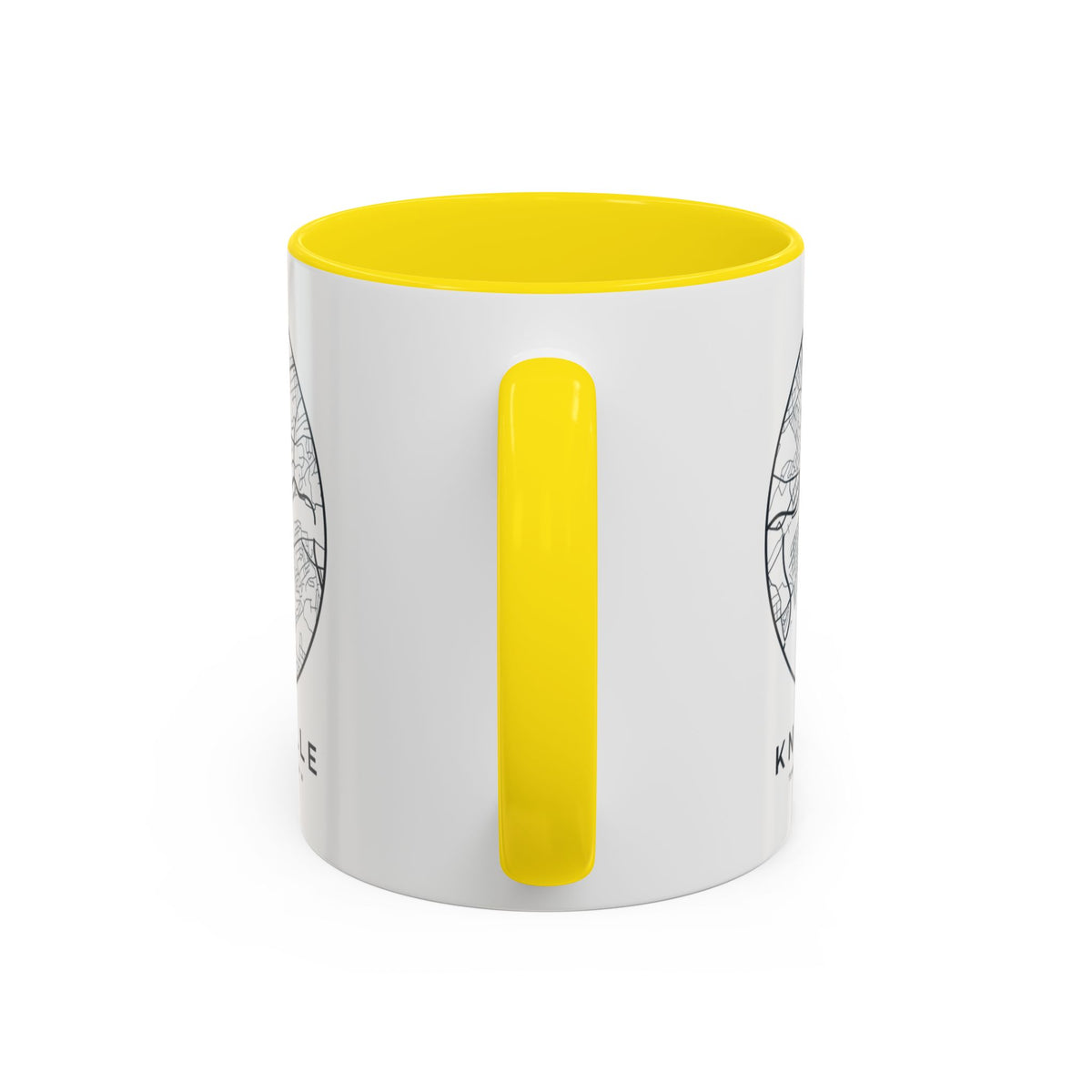 Knoxville Street Map Accent Mug