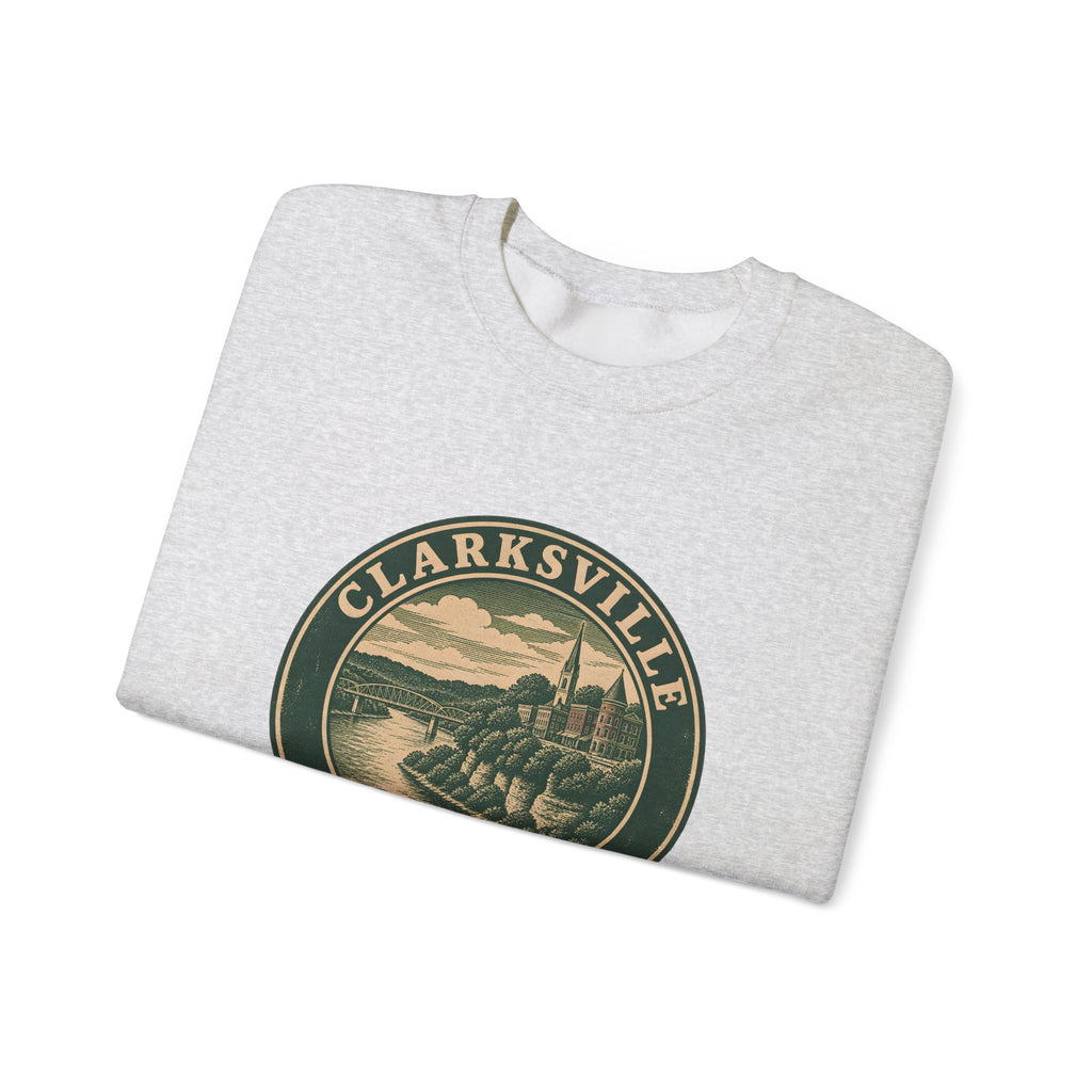 Clarksville Park Badge Crewneck Sweatshirt