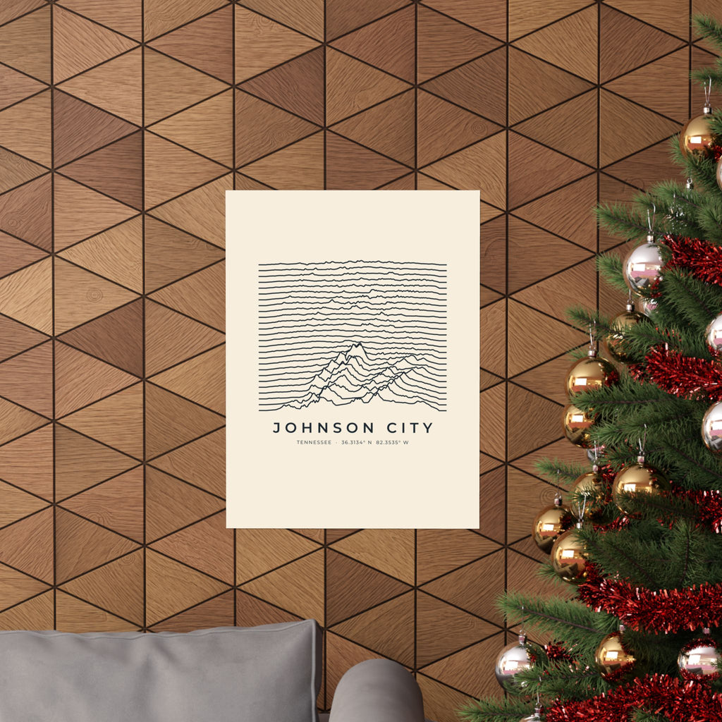 Johnson City Ridgeline Poster