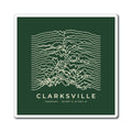 Clarksville Ridgeline Magnet (Forest Green)