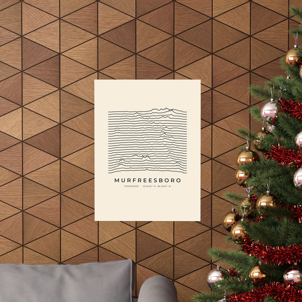 Murfreesboro Ridgeline Poster