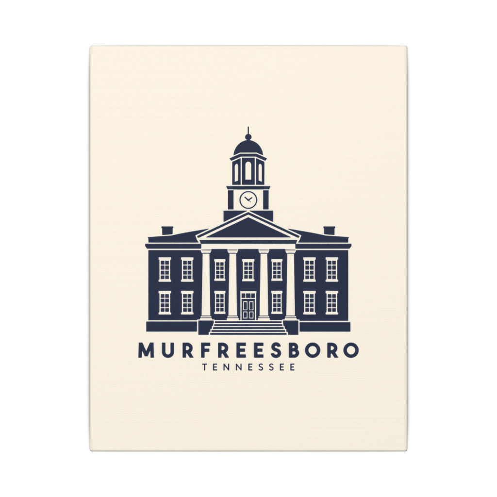 Murfreesboro Rutherford County Courthouse Canvas Print