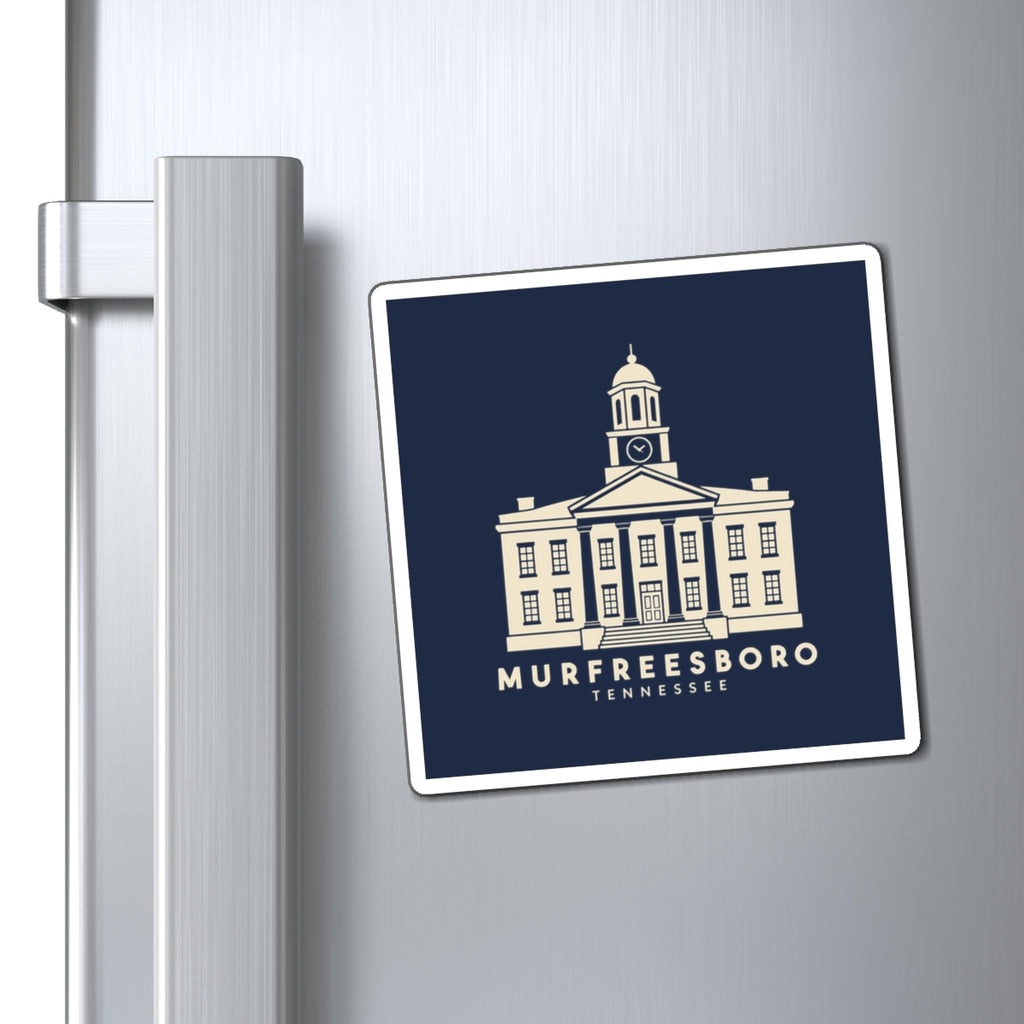 Murfreesboro Rutherford County Courthouse Magnet (Navy)