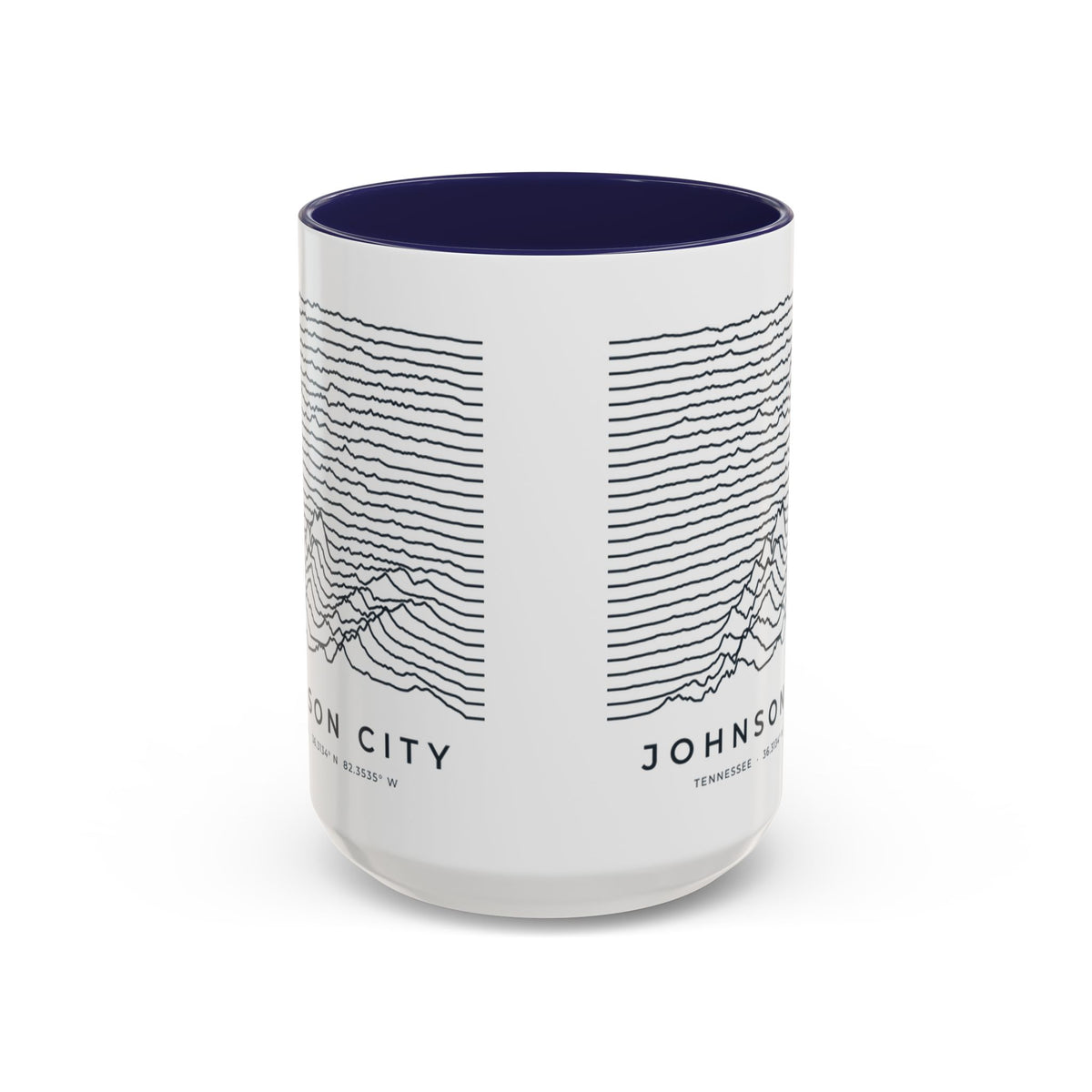 Johnson City Ridgeline Accent Mug