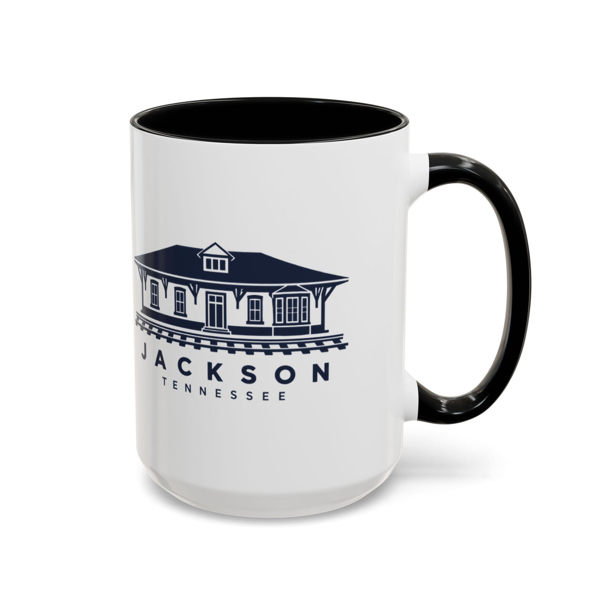 Jackson Train Depot Accent Mug