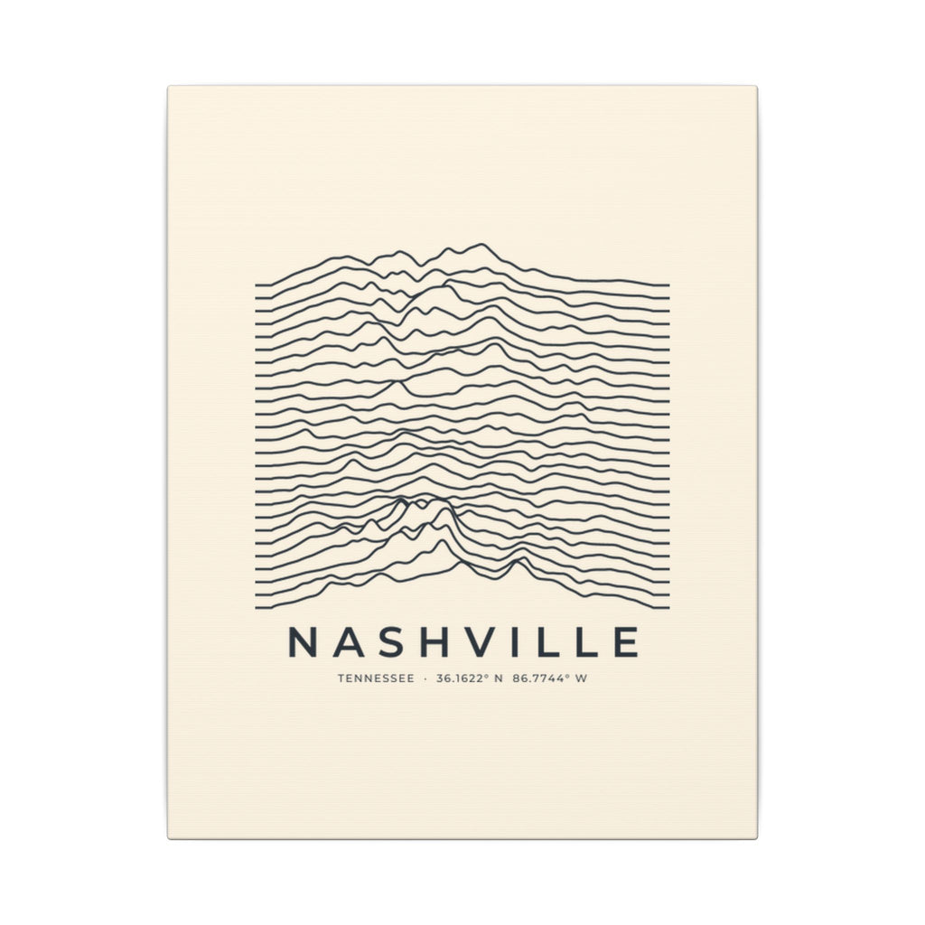 Nashville Ridgeline Canvas Print