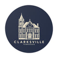 Clarksville Customs House Sticker (Navy)