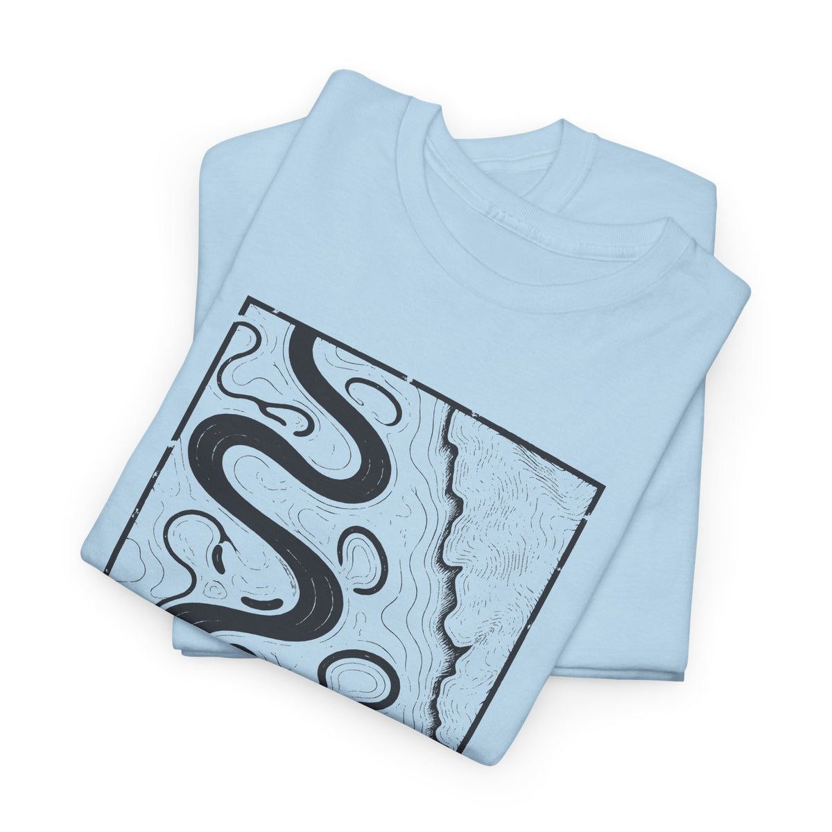 Memphis Topo Map T-Shirt