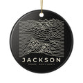 Jackson Ridgeline Ornament (Black)