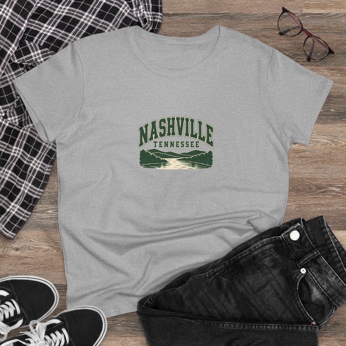Nashville Vintage Varsity Women's T-Shirt