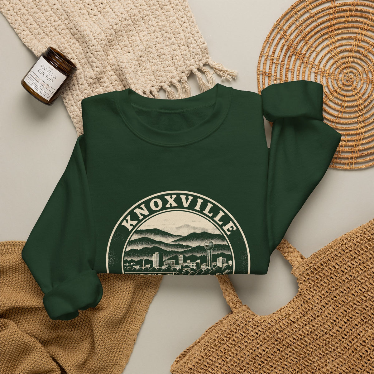 Knoxville Park Badge Crewneck Sweatshirt