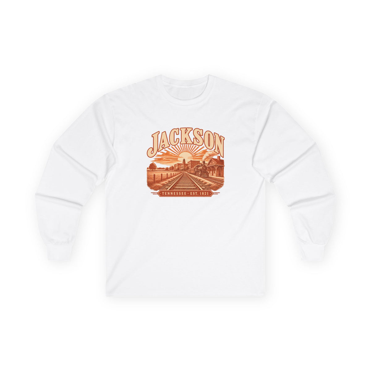 Jackson Engraved Valley Long Sleeve T-Shirt