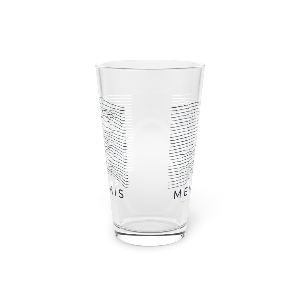 Memphis Ridgeline Pint Glass