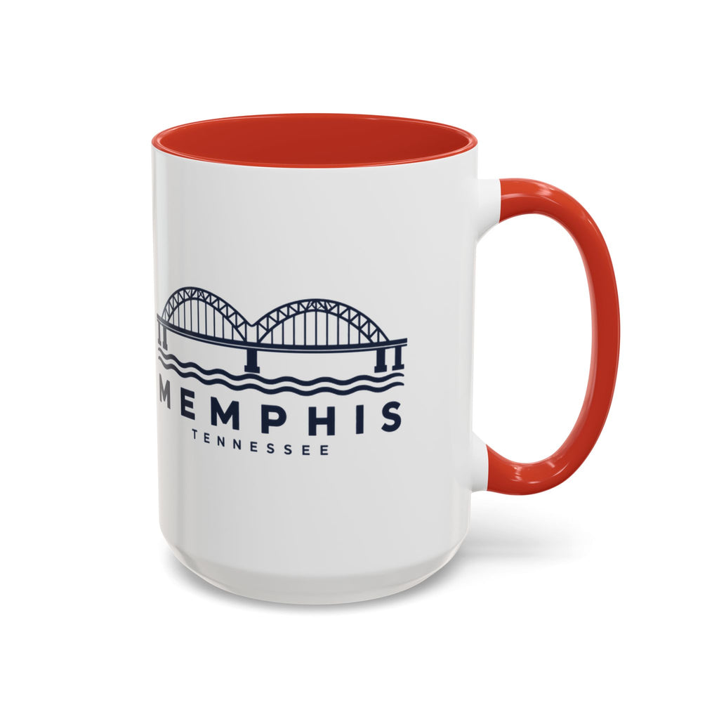 Memphis Hernando de Soto Bridge Accent Mug