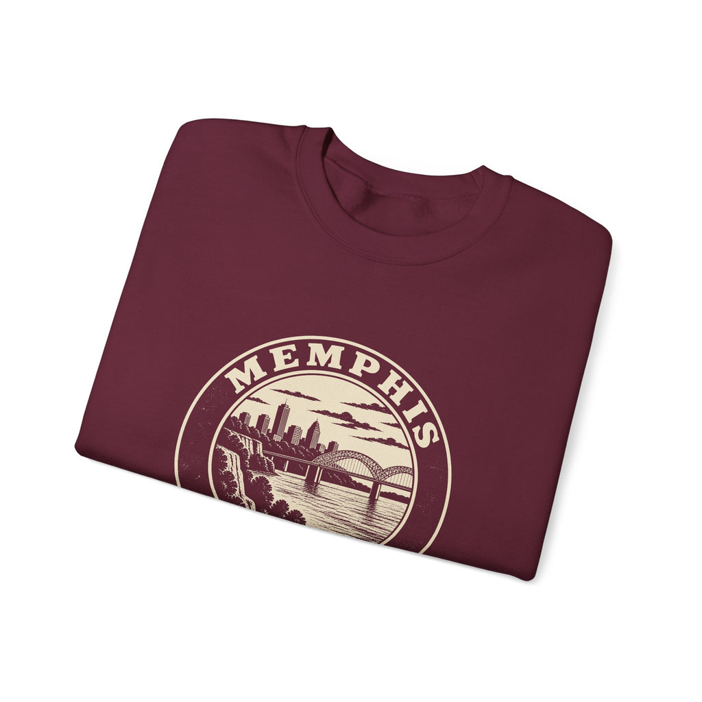 Memphis Park Badge Crewneck Sweatshirt