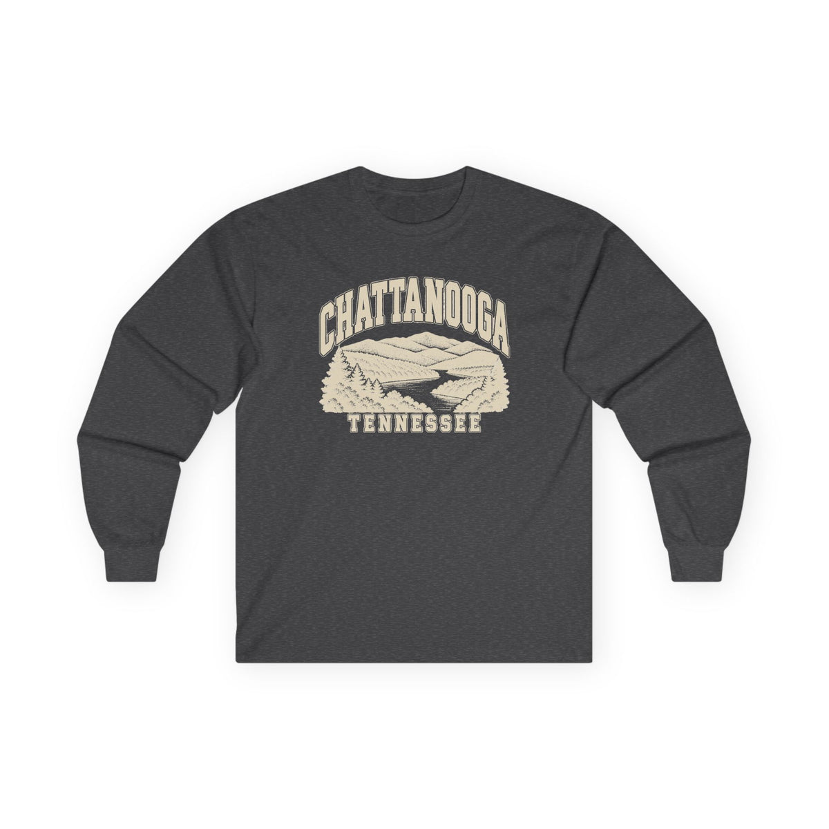 Chattanooga Vintage Varsity Long Sleeve T-Shirt