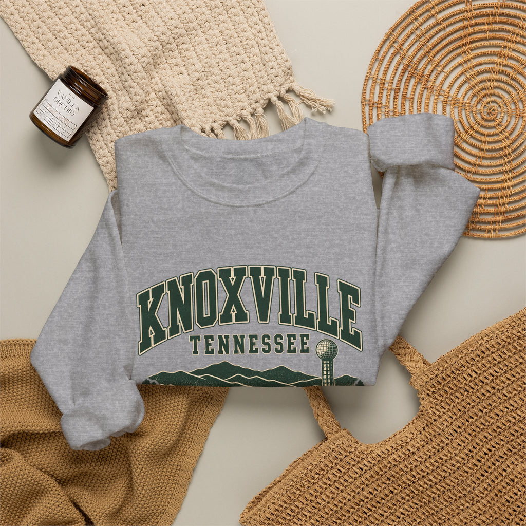 Knoxville Vintage Varsity Crewneck Sweatshirt