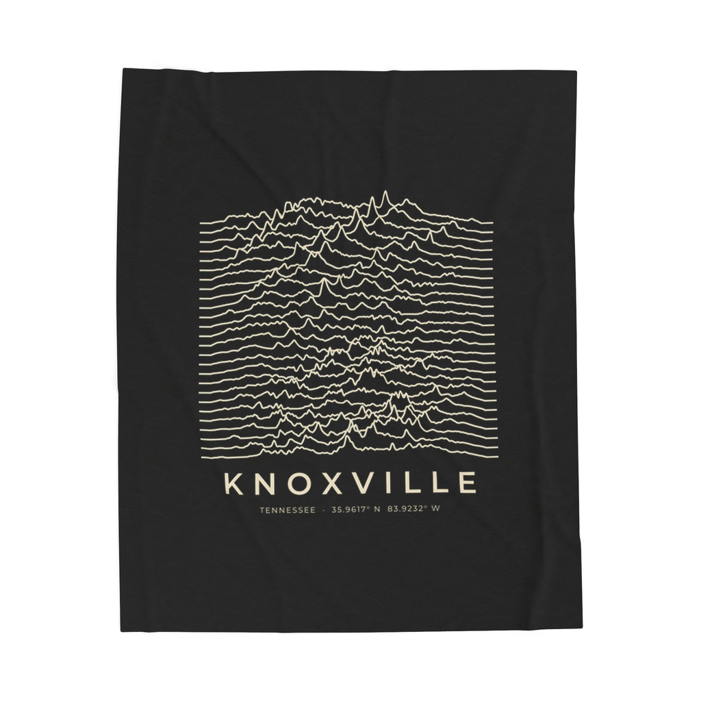 Knoxville Ridgeline Blanket (Black)