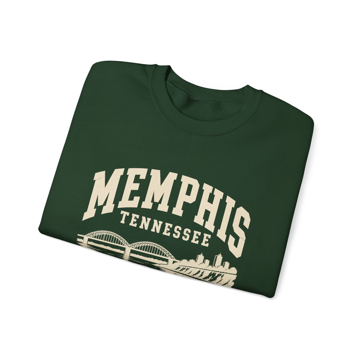 Memphis Vintage Varsity Crewneck Sweatshirt