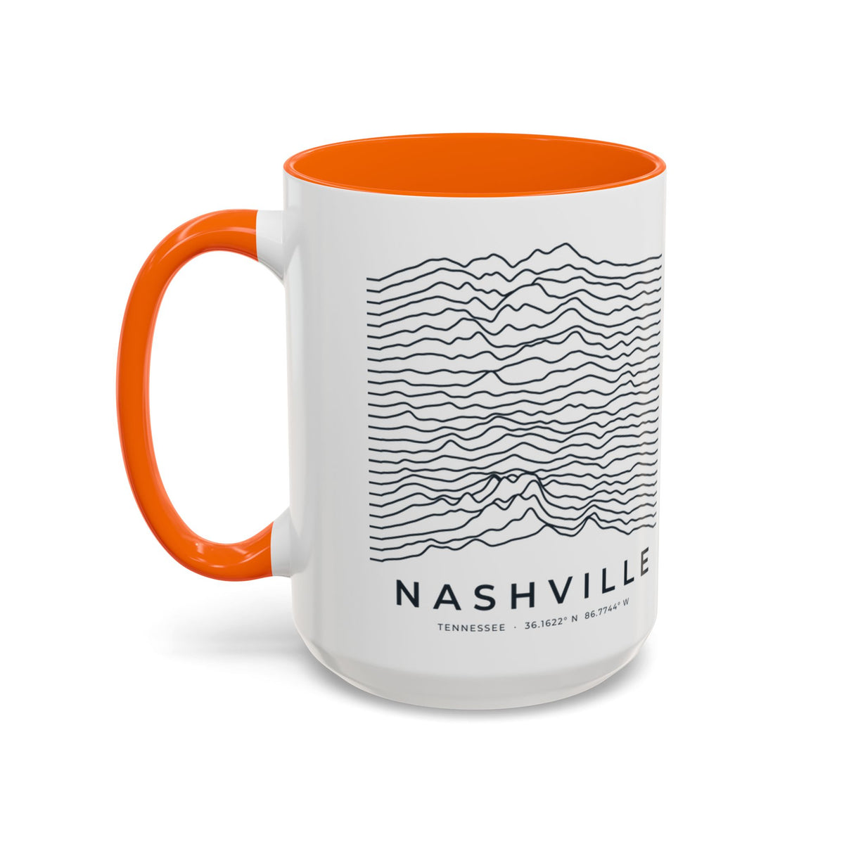 Nashville Ridgeline Accent Mug