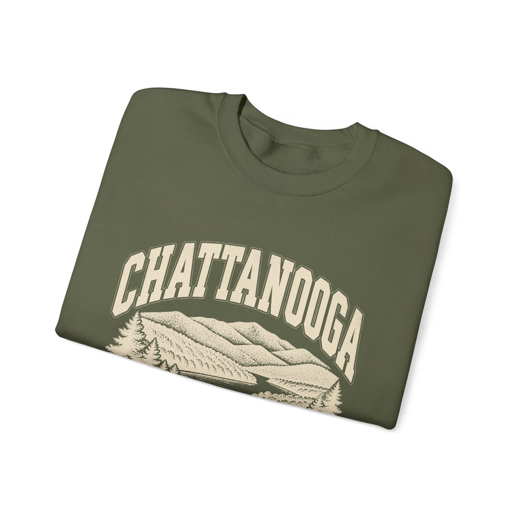 Chattanooga Vintage Varsity Crewneck Sweatshirt