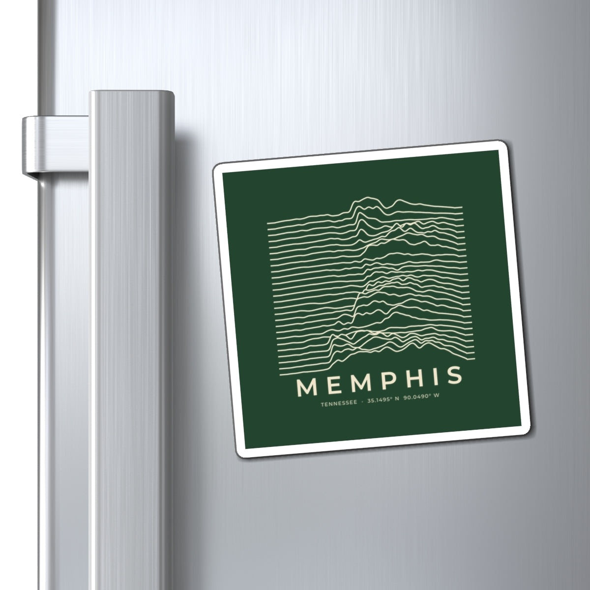 Memphis Ridgeline Magnet (Forest Green)