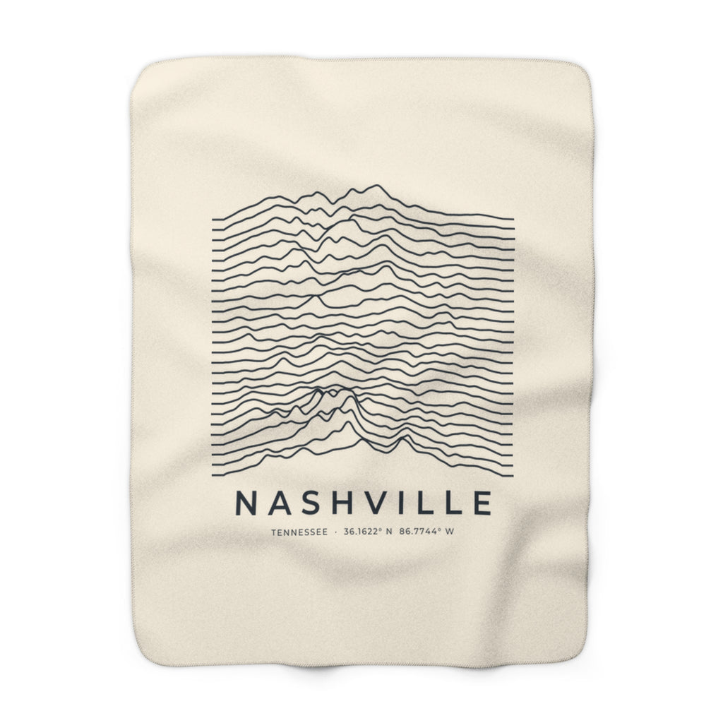Nashville Ridgeline Sherpa Blanket