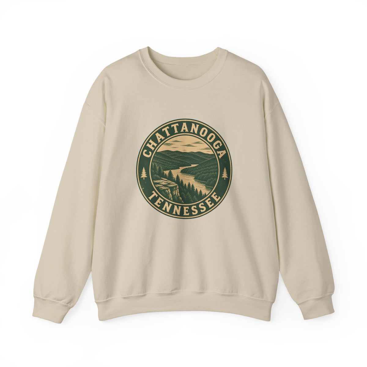 Chattanooga Park Badge Crewneck Sweatshirt