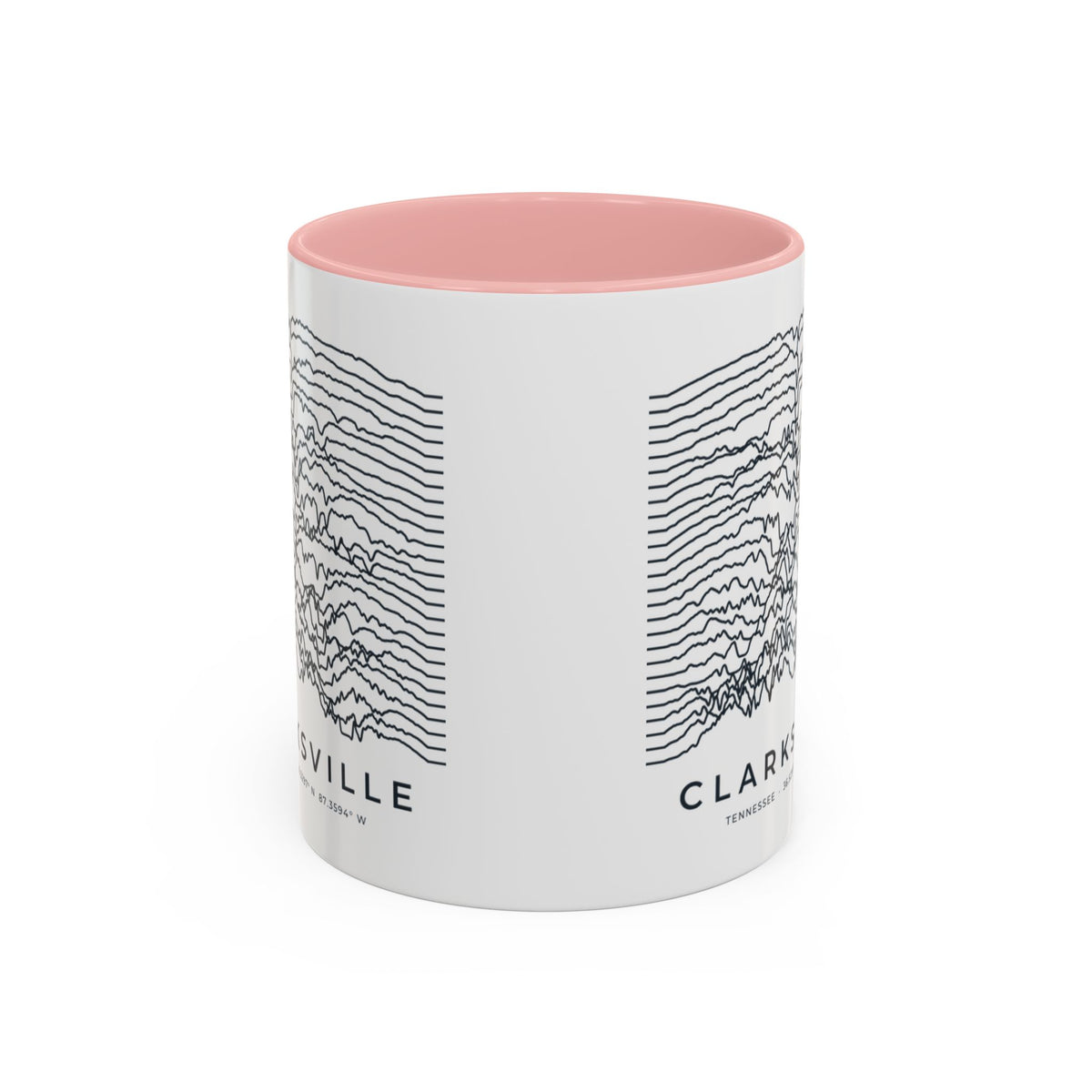 Clarksville Ridgeline Accent Mug