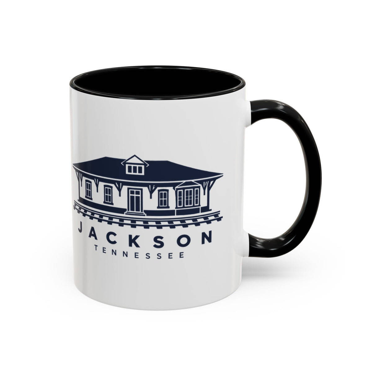 Jackson Train Depot Accent Mug