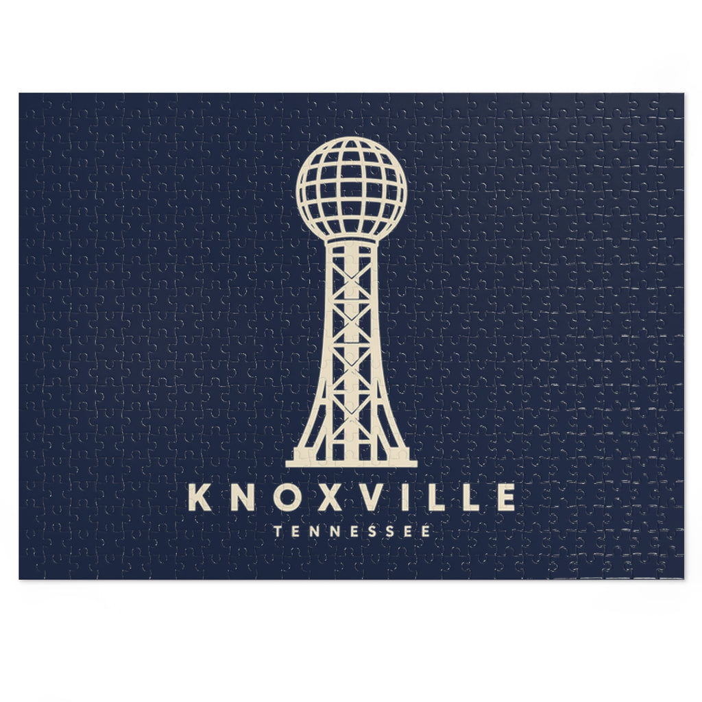 Knoxville Sunsphere Puzzle (Navy)