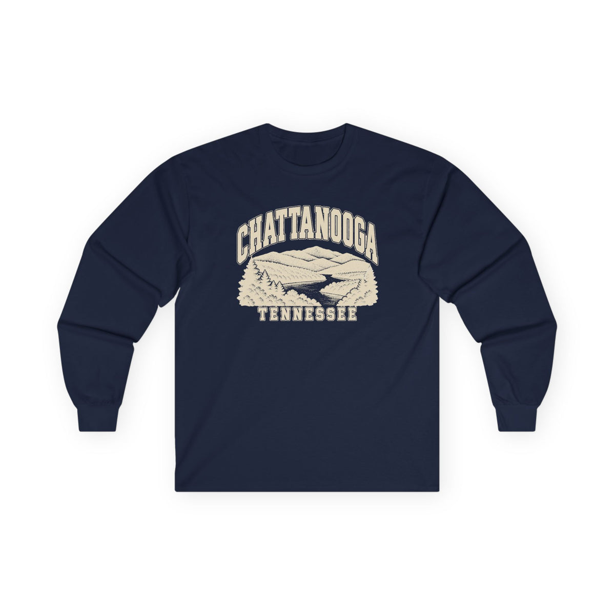 Chattanooga Vintage Varsity Long Sleeve T-Shirt