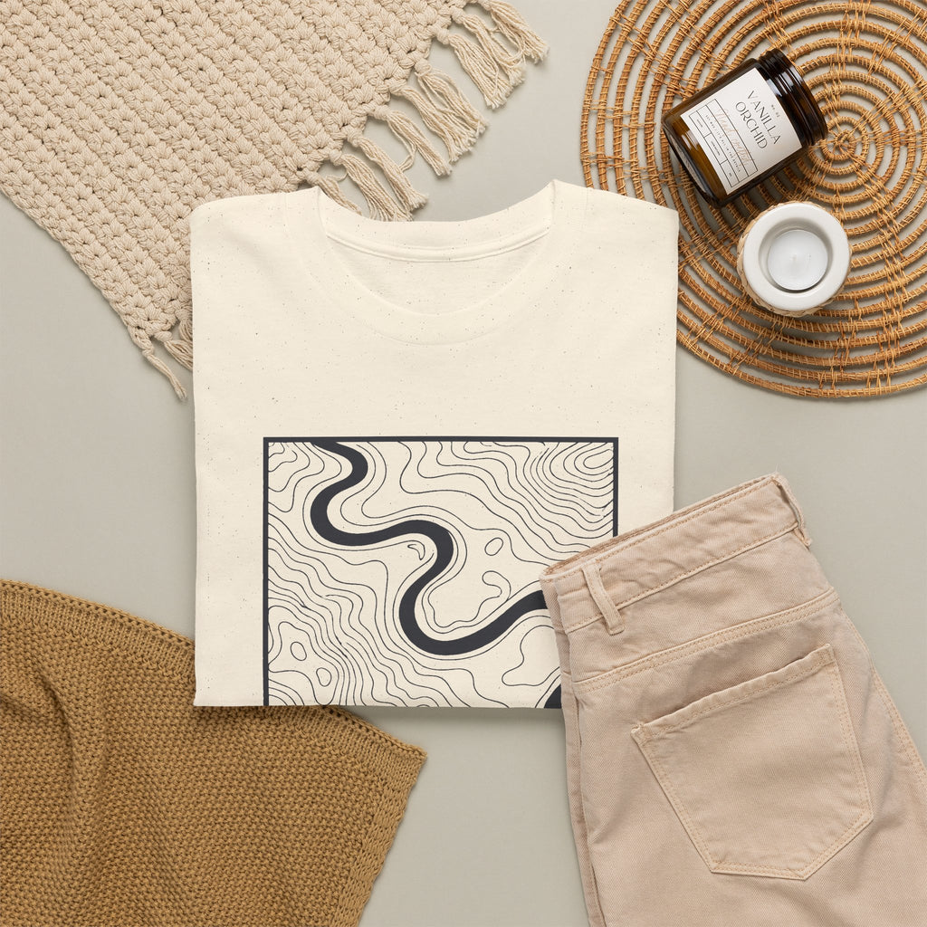 Jackson Topo Map T-Shirt