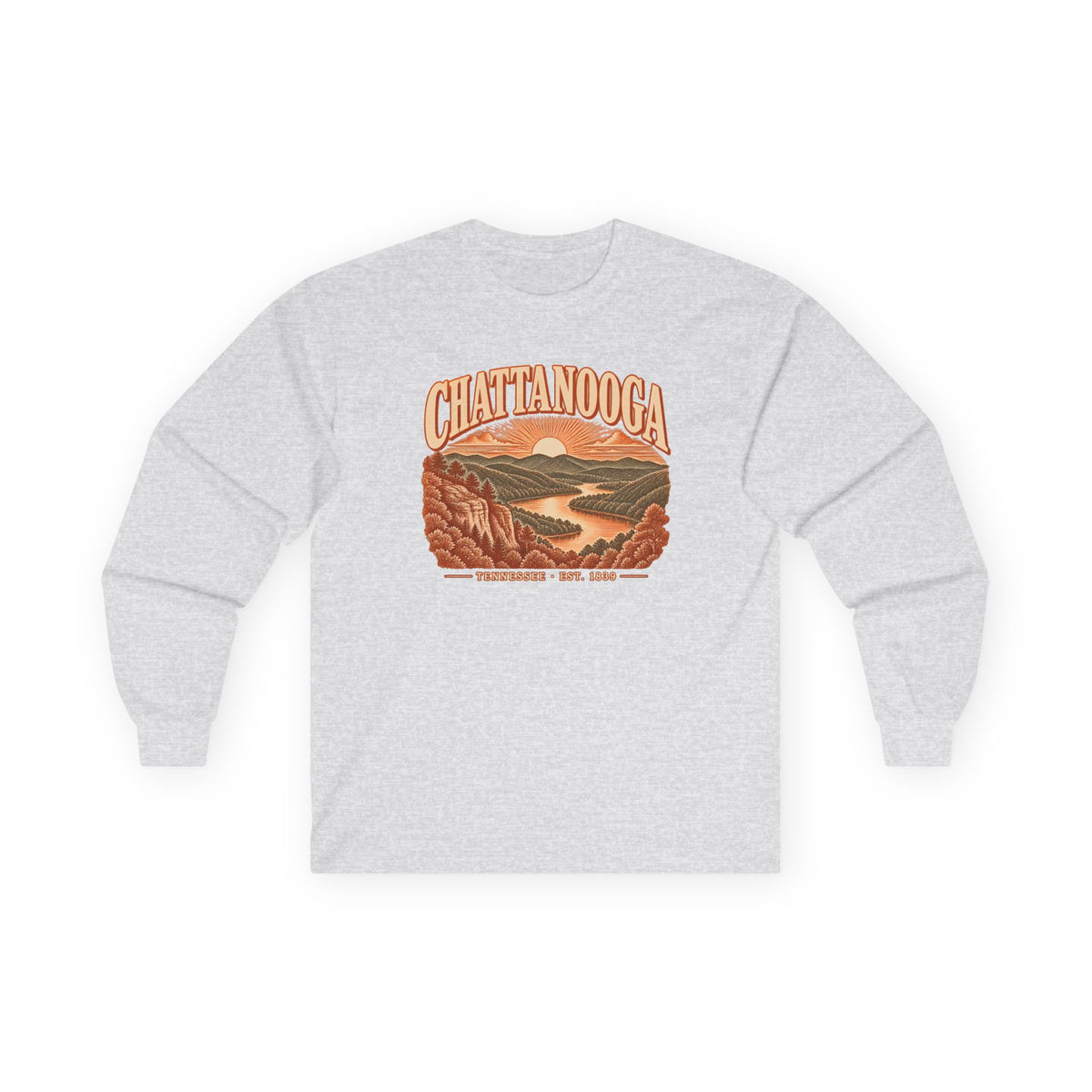 Chattanooga Engraved Valley Long Sleeve T-Shirt
